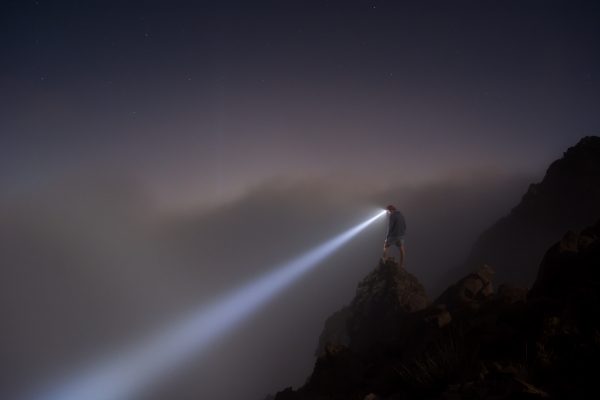 rechargeable headlamp flashlight