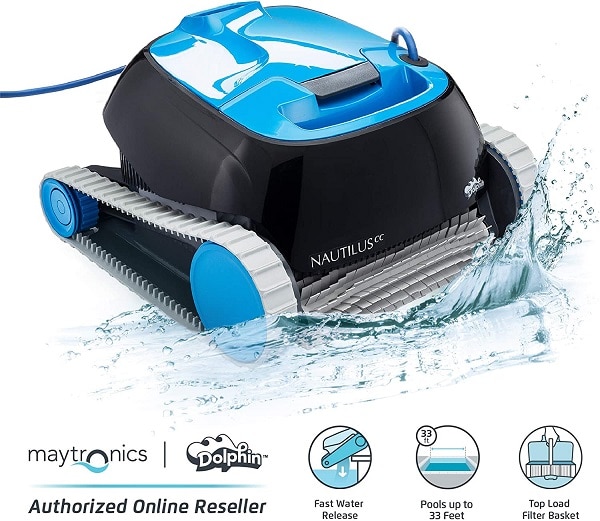 Dolphin CC automatic robotic pool cleaner