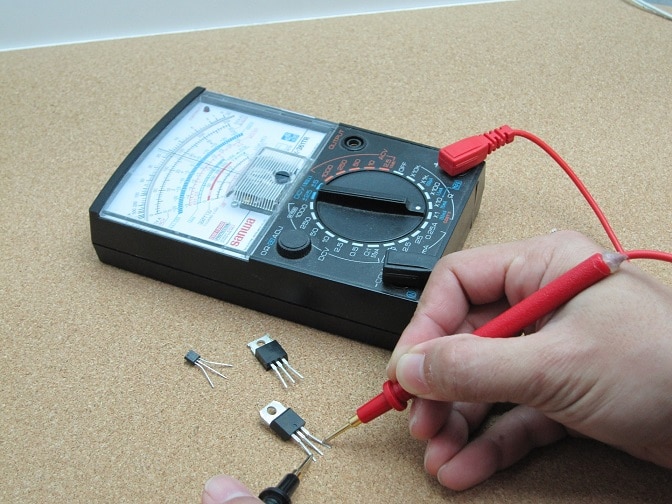 Multimeter for electronics technicians