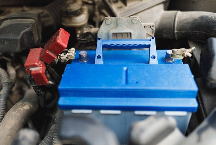 clean car battery