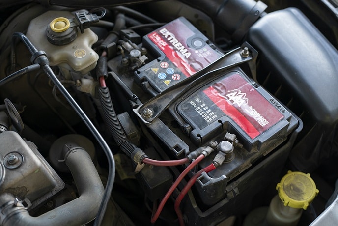 test car battery